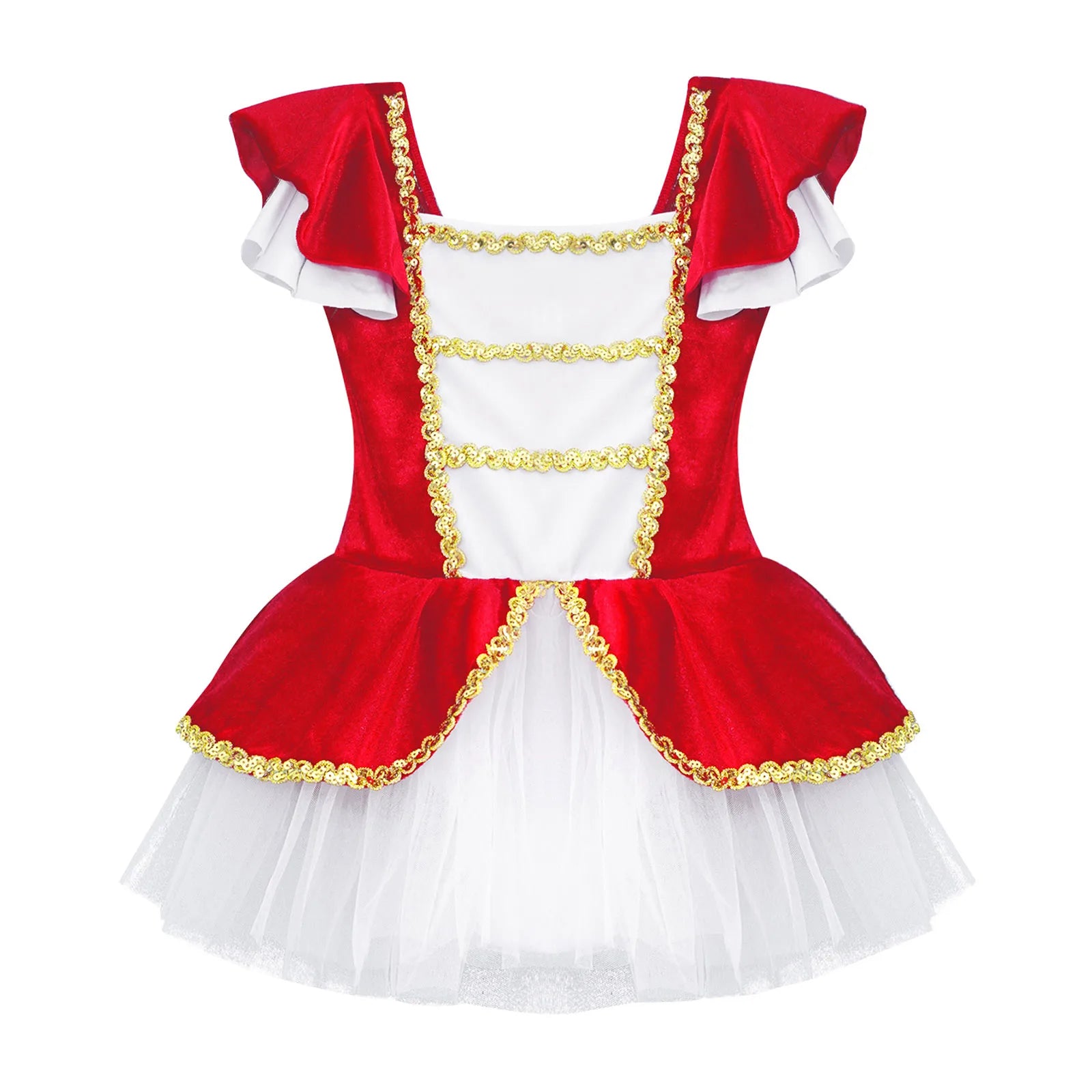 Kids Girls Children Dancer Ballet Dance Dress Gymnastic Leotard Tutu Princess Dress for Stage Performance Clothes Christmas Gift