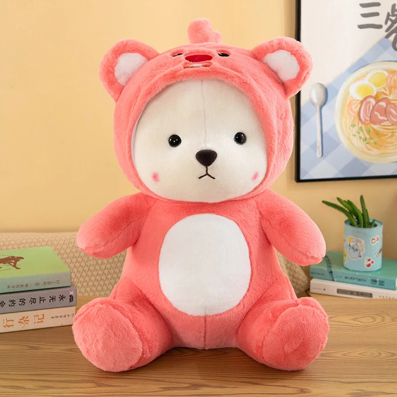 Wholesale  Valentine's Day Teddy Bears I love You Teddy Bear Plush Toy with Red Heart