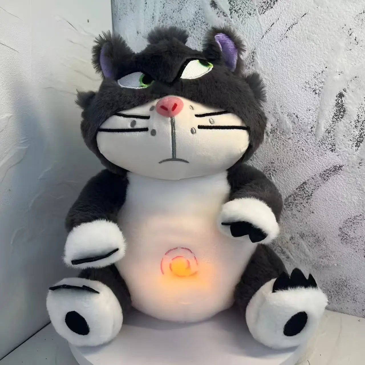 Cross-Border Comfort Plush Toy  Sleep Otter Bear Ears with Breathing Function PP Cotton Filling for Stress Relief & Weddings