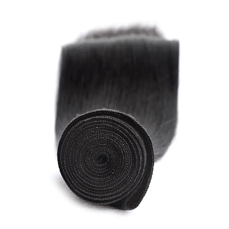 Premium 10A Grade Brazilian Virgin Human Hair Bundles - 100% Remy Straight Hair Extensions