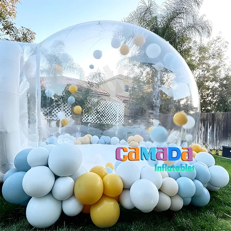 Inflatable Bubble Tent PVC Clear Igloo Dome Tent Outdoor Wedding Party Bubble House Inflatable Balloon for Kids and Adults