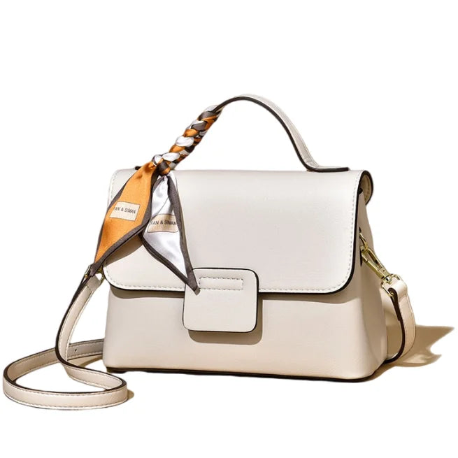 New Ladies Handbags Luxury Pu Leather Hand Bags Fashion Trending Design Solid Color Handbags