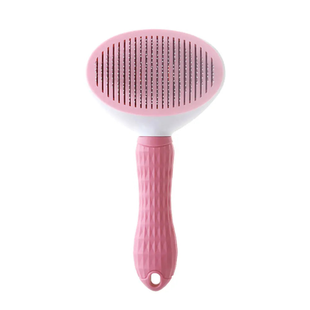Manufacturer Wholesale Stainless Steel Cat & Dog Comb Pet Grooming Beauty Slicker Brush Dematting Brush for Hair Removal