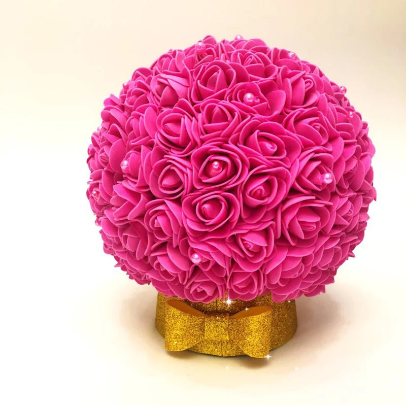 Polystyrene Styrofoam Foam Ball Rose Bear White Heart Craft For DIY Home Party Decoration Wedding Birthday Christmas Party Gift