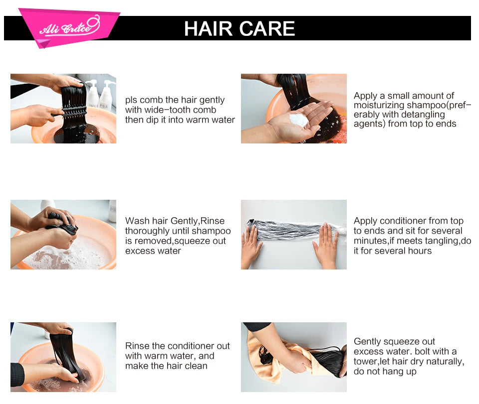 Ali Grace Hair Loose Wave Bundles with Frontal 13x4 Brazilian Hair Loose Wave 3 Bundles with Closure Ear to Ear Lace Frontal