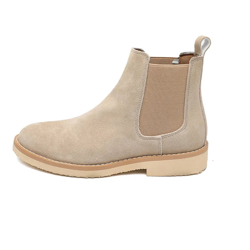 Original Quality Nice Factory Wholesale Men's Ankle Chelsea Boots Leather Work Boots for Men