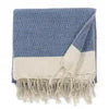 High Quality Modern Vintage Style Turkish Tassel Design Bed Blanket Wholesale Cotton Blanket