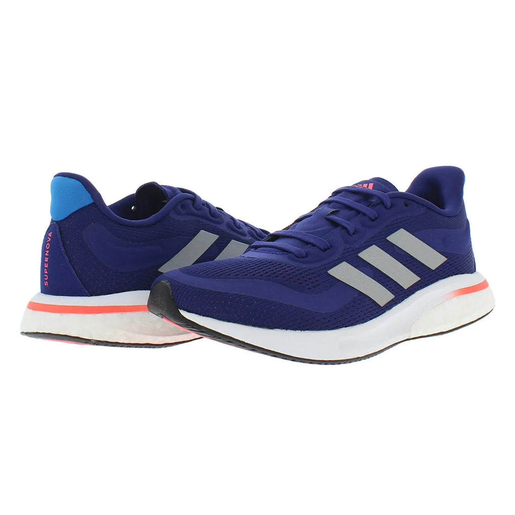 For Supernova Women's Running Shoes Navy/Silver Color-100% Authentic Model GX2967 Made in Vietnam