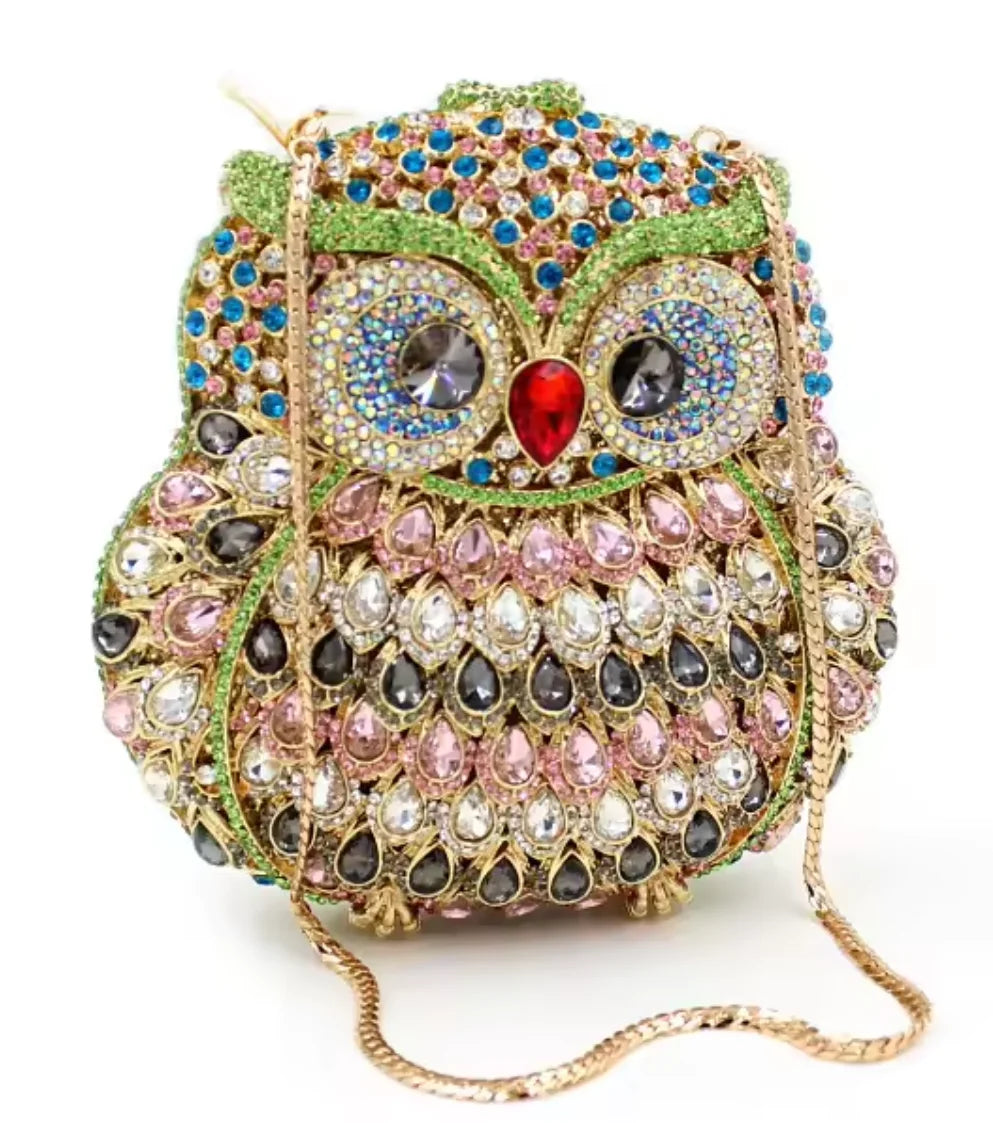 Factory Luxury Clutches Evening Bags Pink Heart Rhinestone Bag Heart Shape Purse Crystal Handbag Party Bags Women