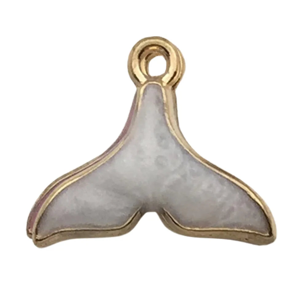 Hot Sale Natural Crafts Alloy Ocean Starfish Conch Seashell Enamel for DIY Nautical Jewelry Making Home Decoration