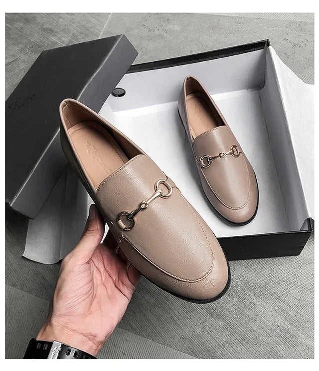 New Arrival Tassel-Trimmed Slip-On Loafers  Chunky Sole Women's Fashion Shoes with Platform Design Shoes