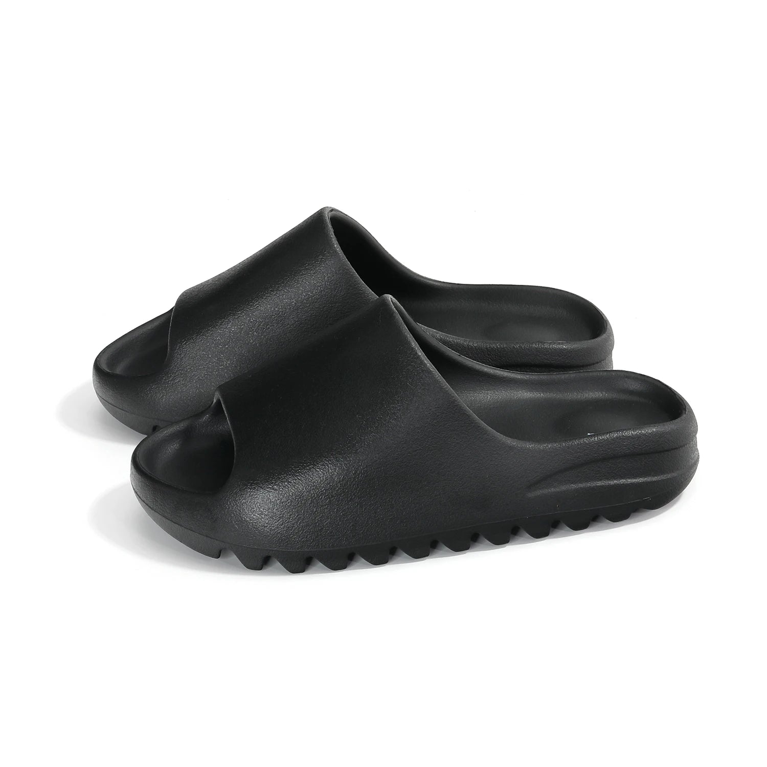 Custom Logo Soft EVA Foam Thick Sole Lightweight Anti-Slip Breathable Open-Toe Arch Support Waterproof Slippers Slides for Men