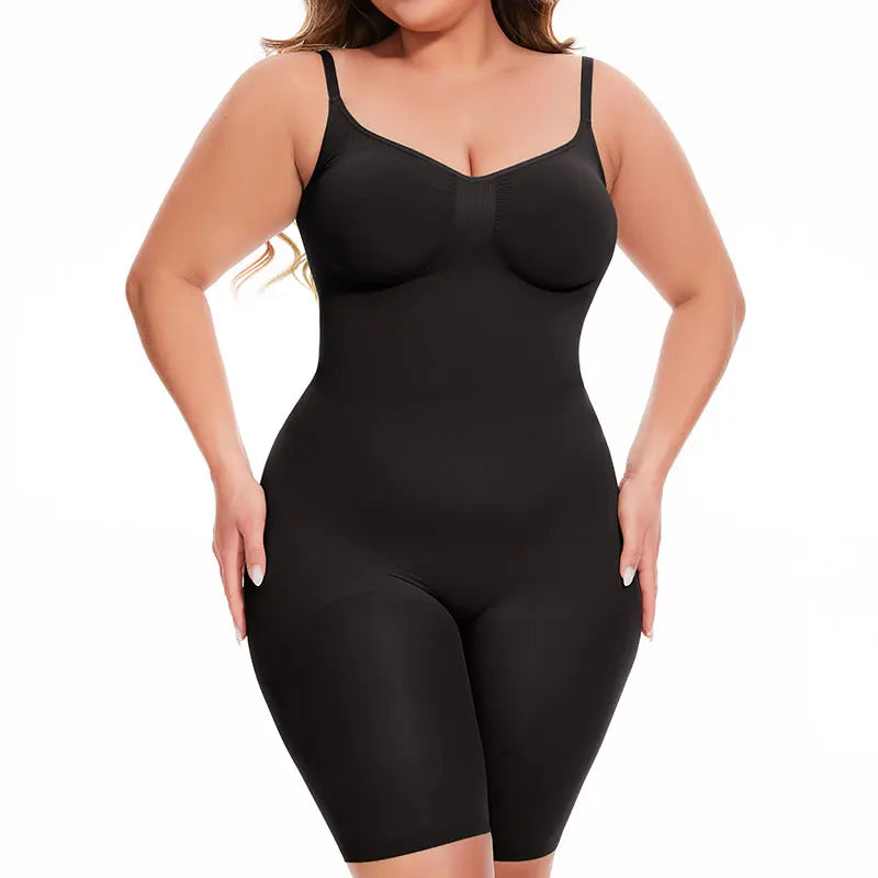 Dropship SEAMLESS Postpartum Abdomen Shapewear Short Mid Thigh Slimming Body Shaper for Women Tummy Control Slimmer