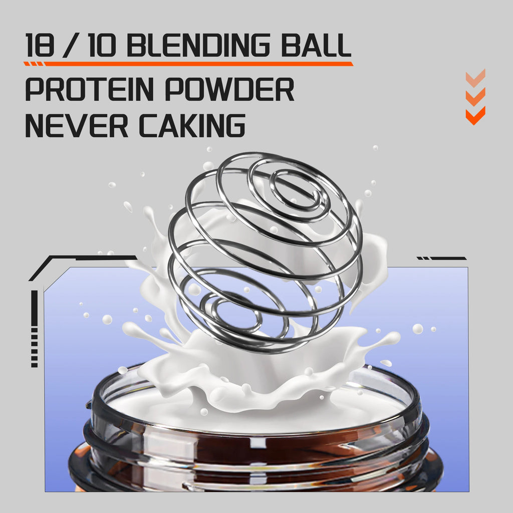 Large 700ml Tritan Gym for Shaker Water Bottle with Ball for Safe Material Hiking Travel Directly Boiling Water Applicable