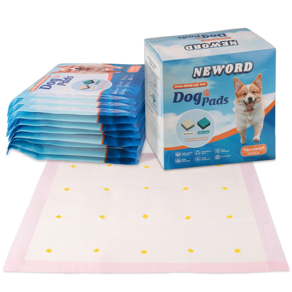 FCJ Dog Detection Urine Pad Custom Sap Weight for Pet Training Puppy Pee Pad for Cats Cleaning Function Made Paper Cloth Bamboo