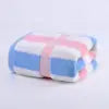 Wholesale Luxurious 32 Strands Pure Cotton Bath Towel Adult Multicolor Large Loop Soft Absorbent Water Multi Color Stripes