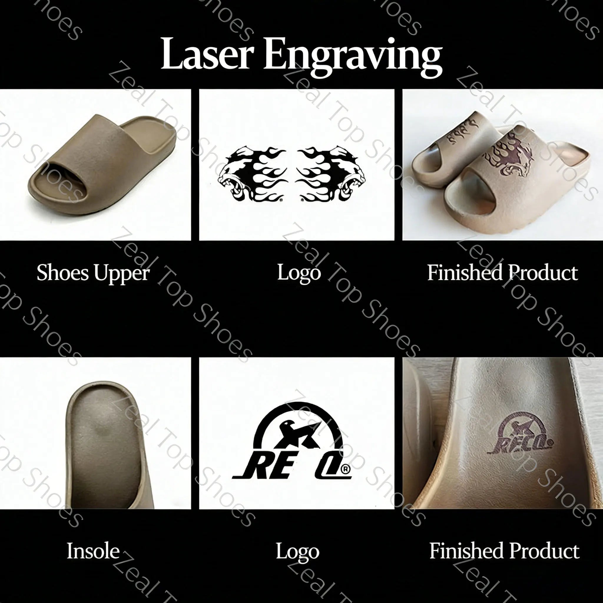 Custom Logo Soft EVA Foam Thick Sole Lightweight Anti-Slip Breathable Open-Toe Arch Support Waterproof Slippers Slides for Men