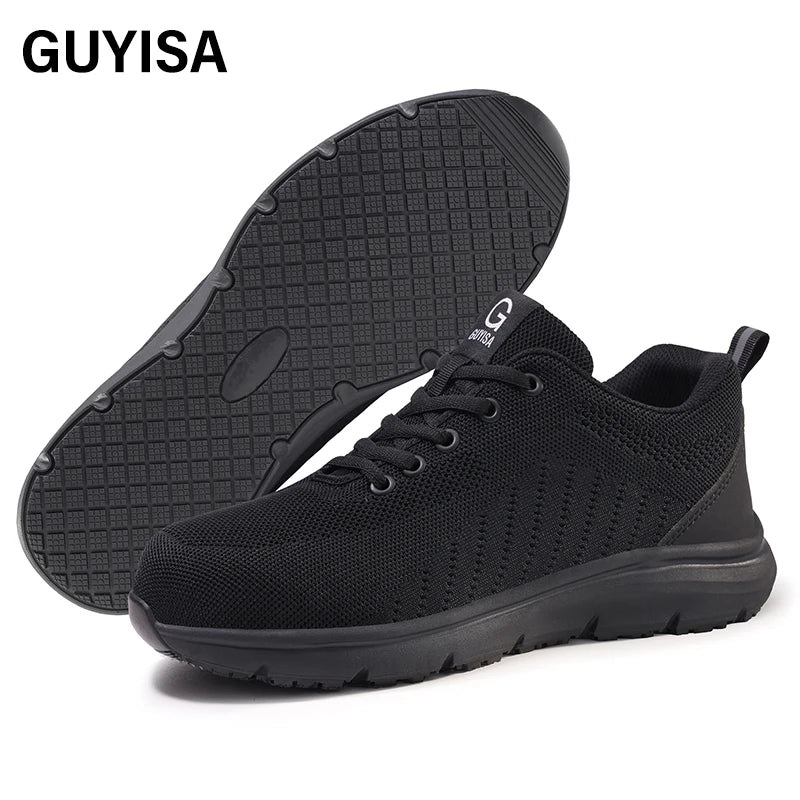 GUYISA  Popular New Trend Brand Factory Directly Supplies Waterproof Non-slip SRC Safety Sports Shoes