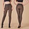 Drop Shipping Viral Waist Snatch Fleece Tights Tummy Control Winter Pantyhose Legging Semi-Sheer One-Seam Magic Shapewear Tights
