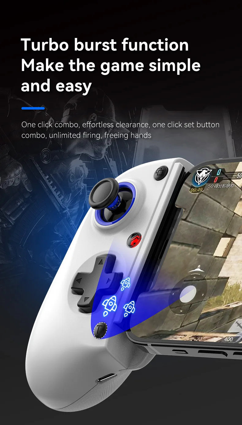 D11/D11S Stretch Game Controller Hall for /PC Android for Phone for for for