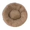 Hot Seller Soft Donut Round Pet Bed Cat Dog Cushion Fluffy Long Plush Waterproof Calming Dog Bed