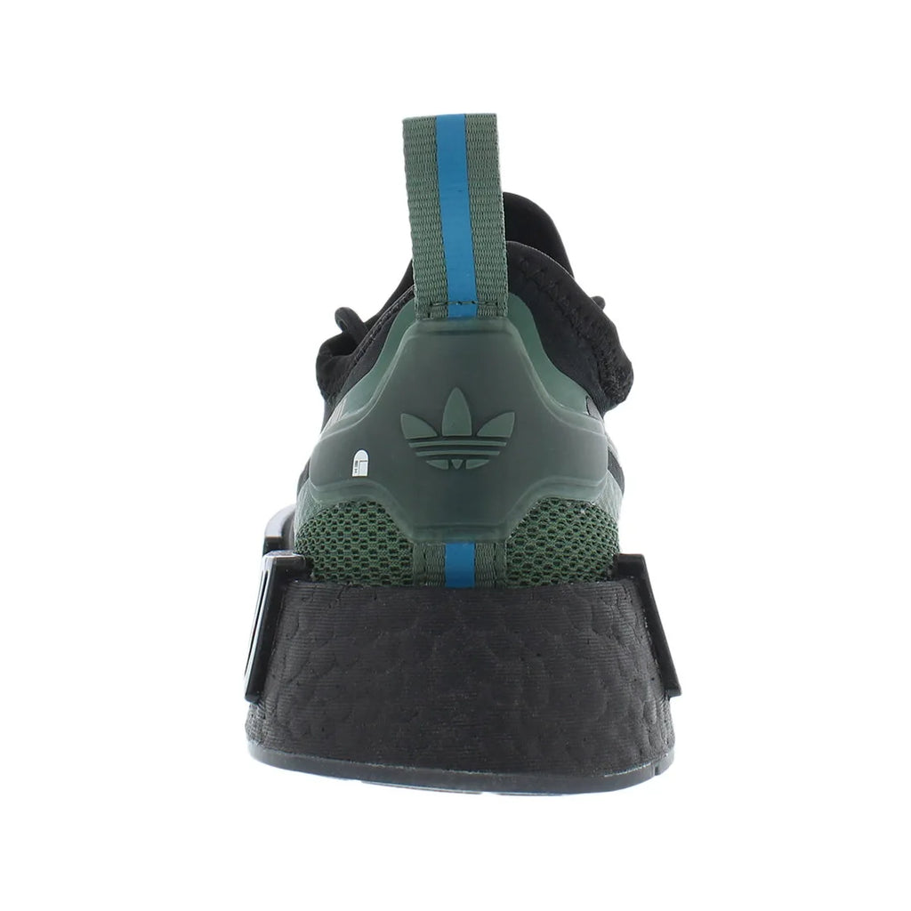 For Originals NMD_R1 MSS-GX6791 Spectoo Men's Fashion Sneakers Core Black/Green Oxide/Bliss Upper Knit Eva Insole | 100%