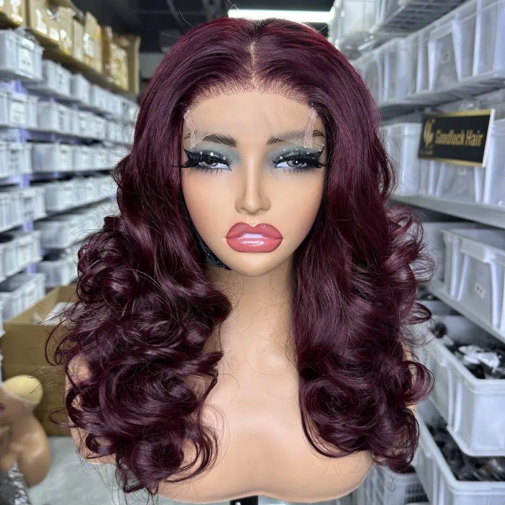 GL Luxury Wigs Bouncy Spring Curly Raw Vietnamese Hair 3D Loose 13x6 Hd Human Hair Lace Front Wig Raw Indian Hair Frontal Wigs