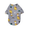 2022 Hot Sale Designer Printed Luxury Pet Dog Hoodies Jackets Wholesale Custom Fashionable Clothing Made From Cotton and Nylon