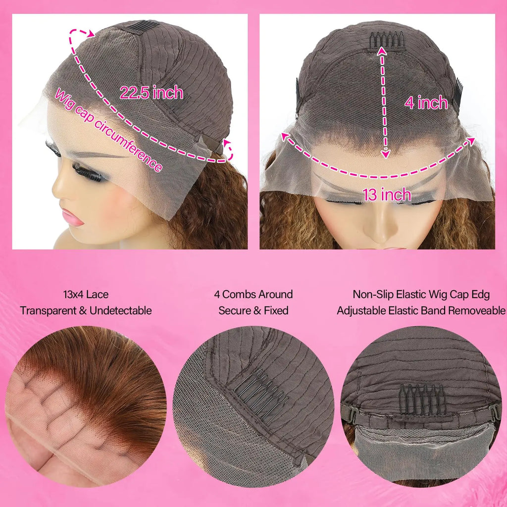 Cheap Deep Wave Curly Human Hair Wig Human Hair HD Lace Front Wigs for Black Women Raw Vietnamese Hair Lace Frontal Wigs