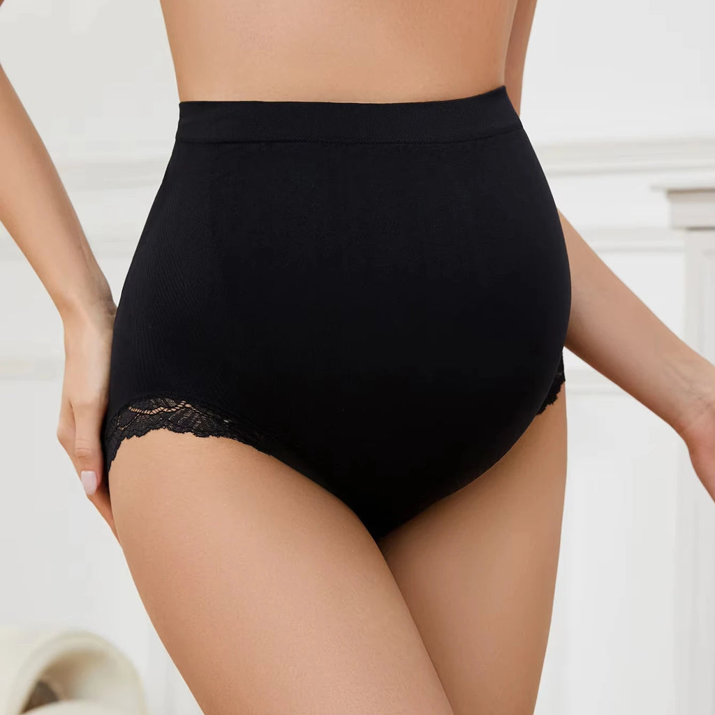 1921 Wholesale Pregnancy Women's Seamless Knickers  High Waist Pregnant Underwear Maternity Panties for US and European Size