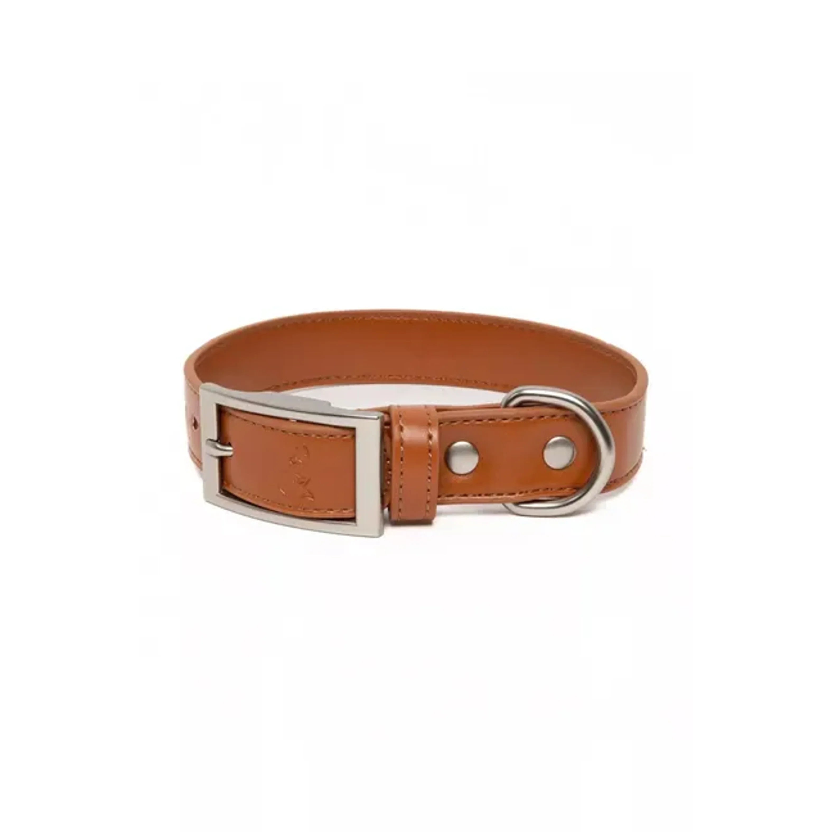 TD Pet Collar Sierra Sunrise Vegan Leather Customizable Western Style for Dogs Cats Modern Classic Print Personalized Lights