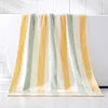 Wholesale Luxurious 32 Strands Pure Cotton Bath Towel Adult Multicolor Large Loop Soft Absorbent Water Multi Color Stripes
