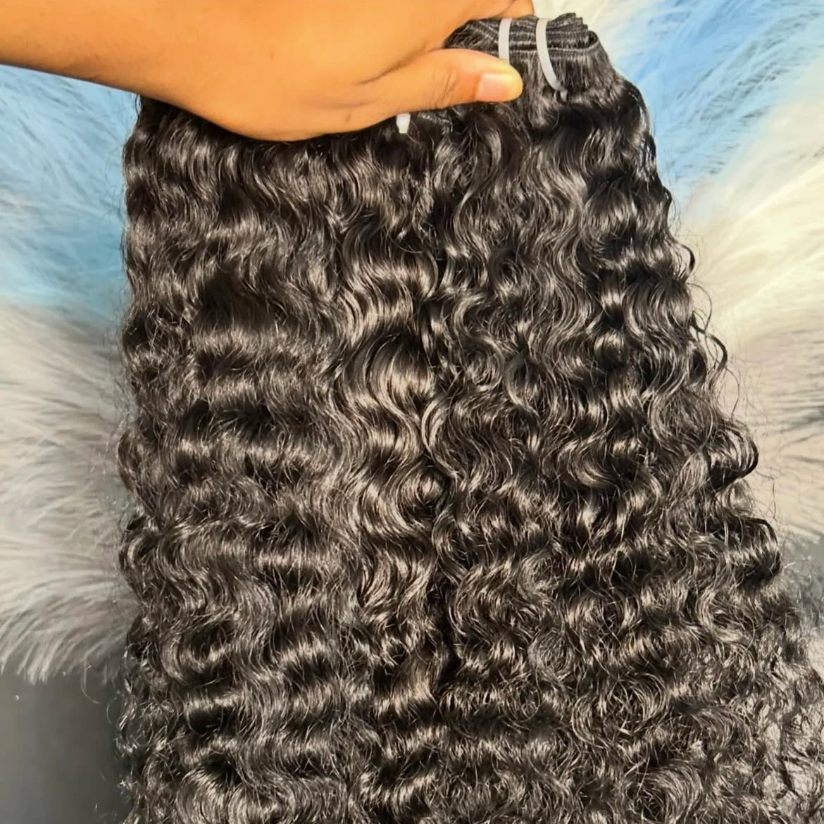 Ready to Ship Burmese Raw Kinky Curly Hair Weave Bundles Unprocessed Raw Virgin Hair Loose Deep Natural Wave Human Hair Bundles