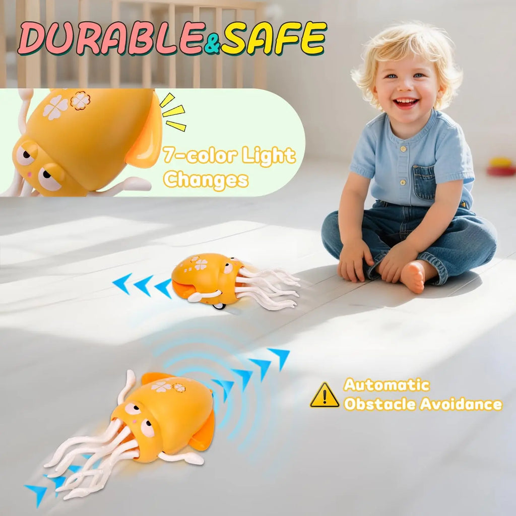 Adorable Dancing Squid Baby Toy-Super Stress-Relieving Non-Stop Rocking Joyful Captivation Made in China