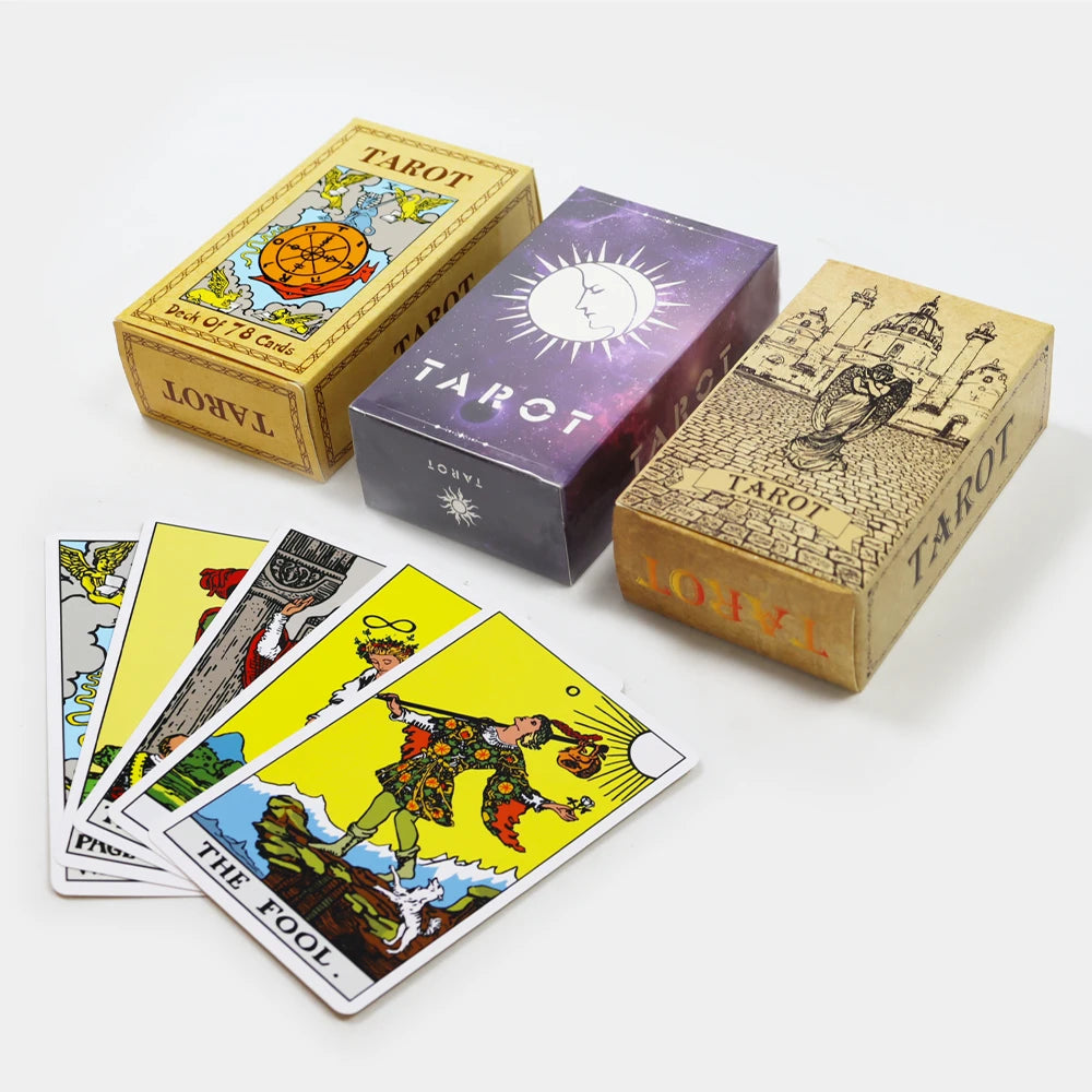 Spot Goods in Stock English Tarot Cards With Guidebook Can Be Custom Your Own Design