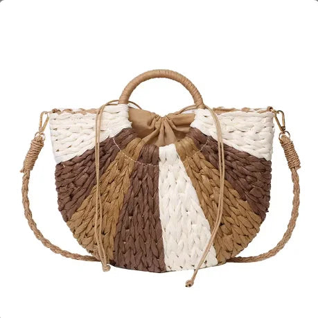 Hot Selling Sac a Main Femme Tote Straw Bag Woven Beach Bag Women Hand Bags for Summer