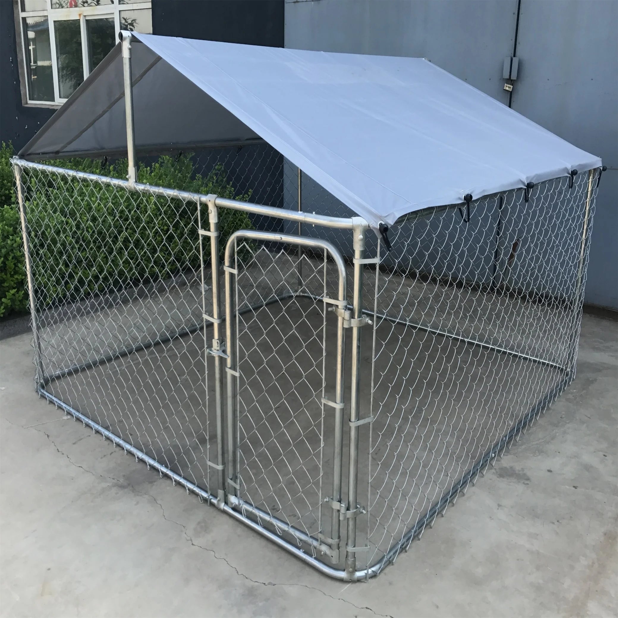 Durable Outdoor Pet Sports Cage With Strong Metal Chain Pet Houses & Furniture