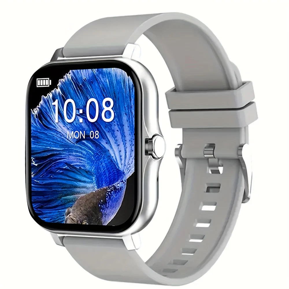 New Fashionable Smartwatch, Compatible with IPhone/Android Phones, Information Phone Reminders, Built-in Microphone for High