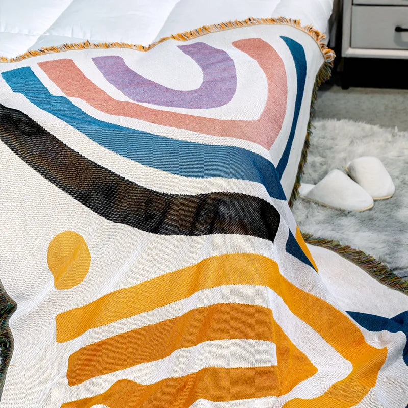 Home Textiles Dynamic Color Custom Blankets Tapestry with Wholesale Price