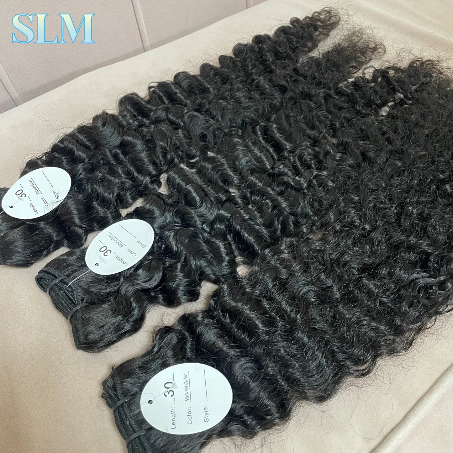 USA Local Shipping Burmese Curly Hair Bundles Double Weft Raw Human Hair Extensions Wholesale Vietnamese Hair Vendor