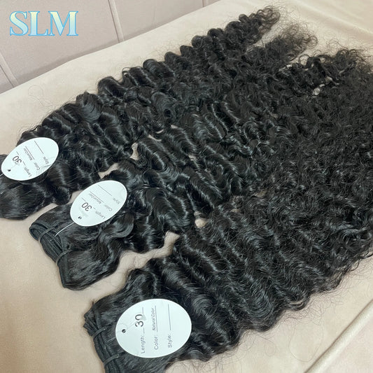 USA Local Shipping Burmese Curly Hair Bundles Double Weft Raw Human Hair Extensions Wholesale Vietnamese Hair Vendor
