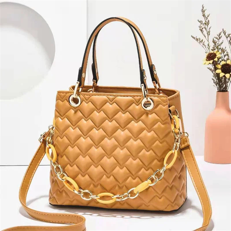 New in 2023 Designer Handbags Famous Brands Leather PU Women Hand Bags Bags for Women Handbags