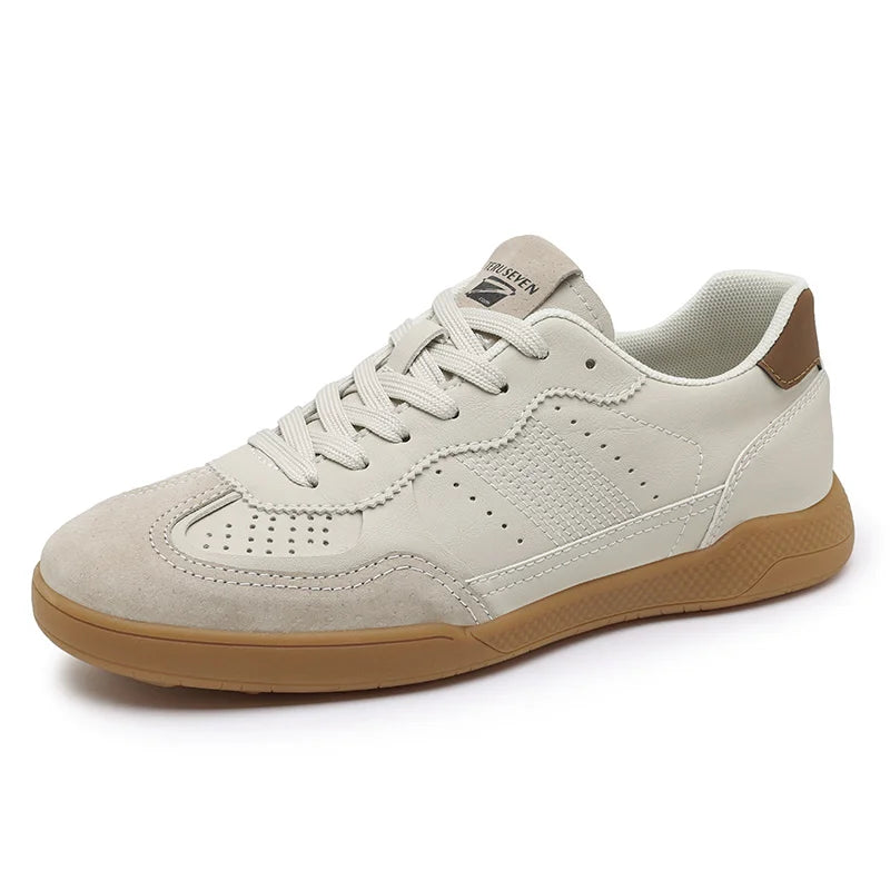 New Styles Wholesale White Verified Men Classic Shoes Suppliers Factory Manufacturer Rubber Anti-slip Man Sneaker Real Leather