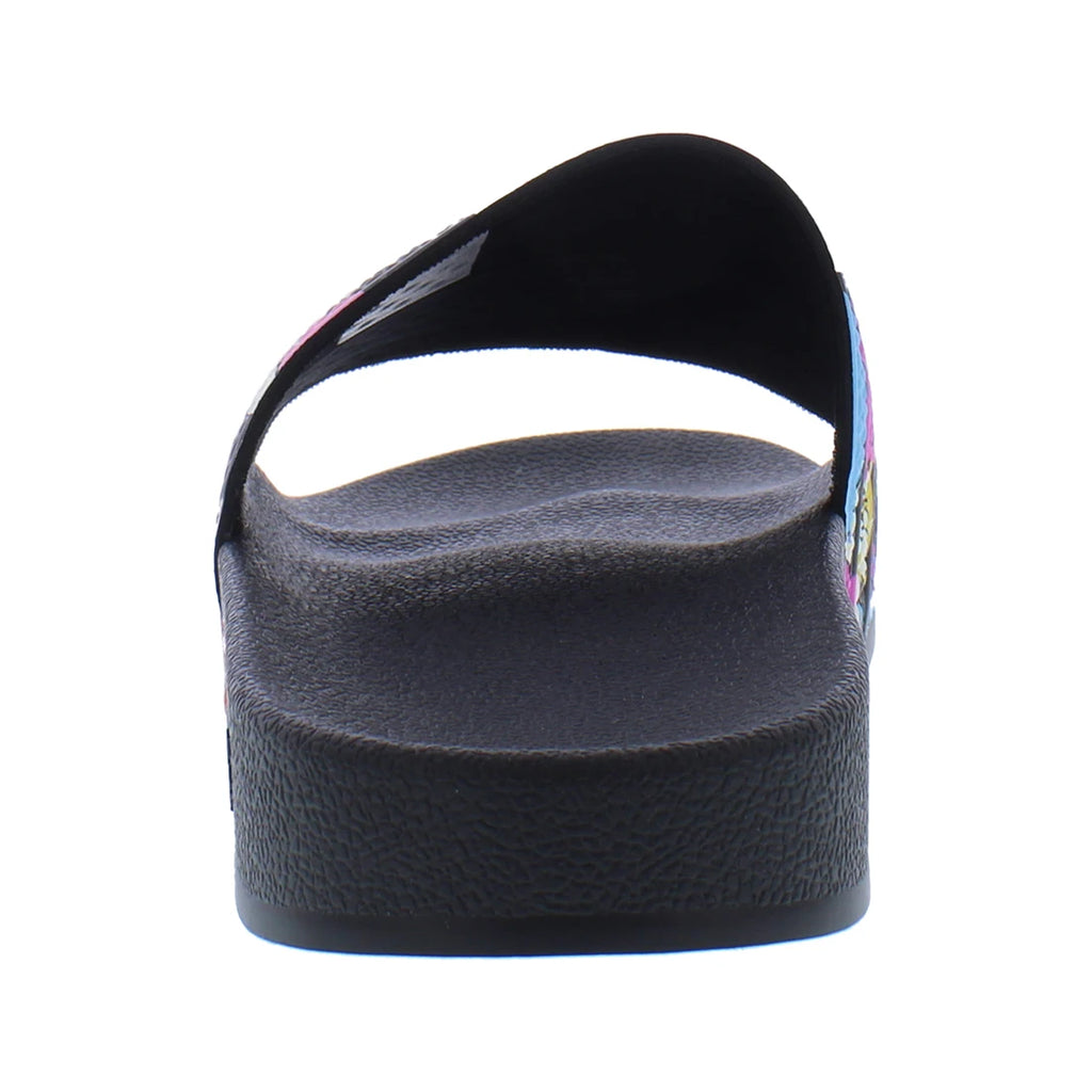 For Adilette Pride Slide Mens Shoes Core Black/Off White 100% Authentic Model MSS-ID7513