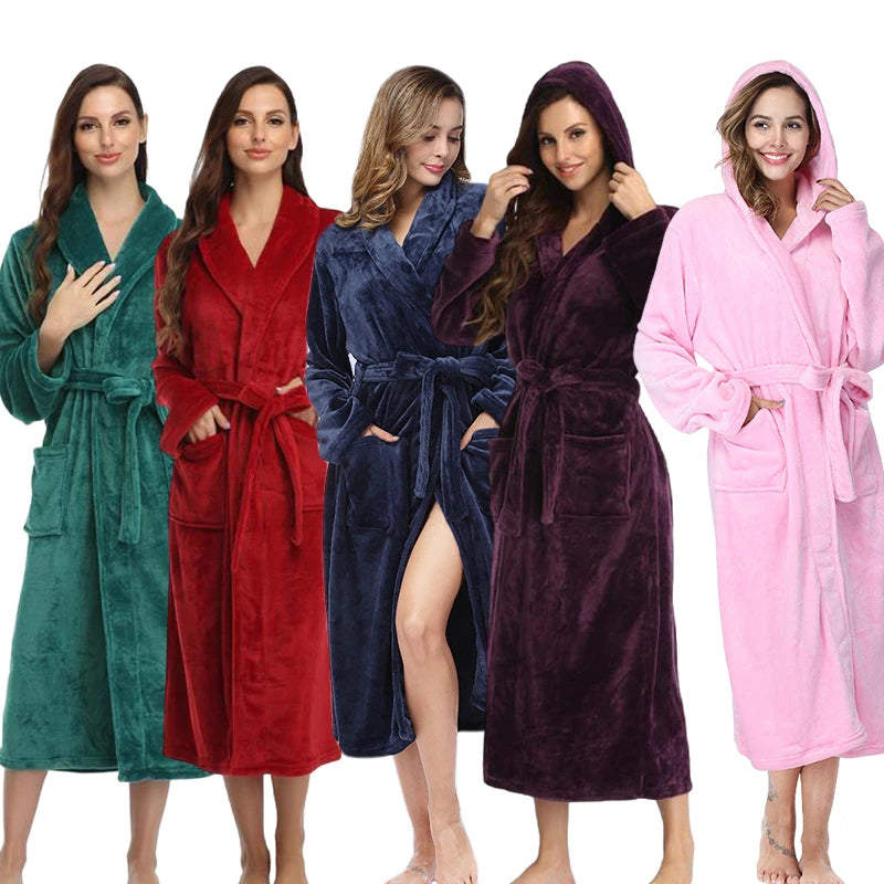 Luxury Hotel Adult Unisex Soft Bath Robe Pyjama Bathroom Spa Robe Elegante Cheap Sleepwear Women
