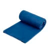 High Quality Eco-friendly OEM Recycled Plastic Pet Travel Solid Knitted Anti-Pilling Four Seasons Lightweight Supersoft Blanket