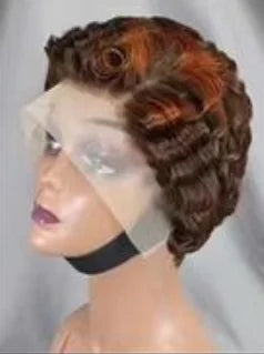 New Pixie Cut Short Curly Human Hair Wig 13x4 Lace Front Wigs Brazilian Bob  Preplucked Natural Hairline Full Frontal Wig