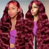 Wholesale Brazilian 13x4 HD Human Hair Transparent Lace Front Human Wig Body Wave Curly HD Lace Frontal Wigs for Black Women
