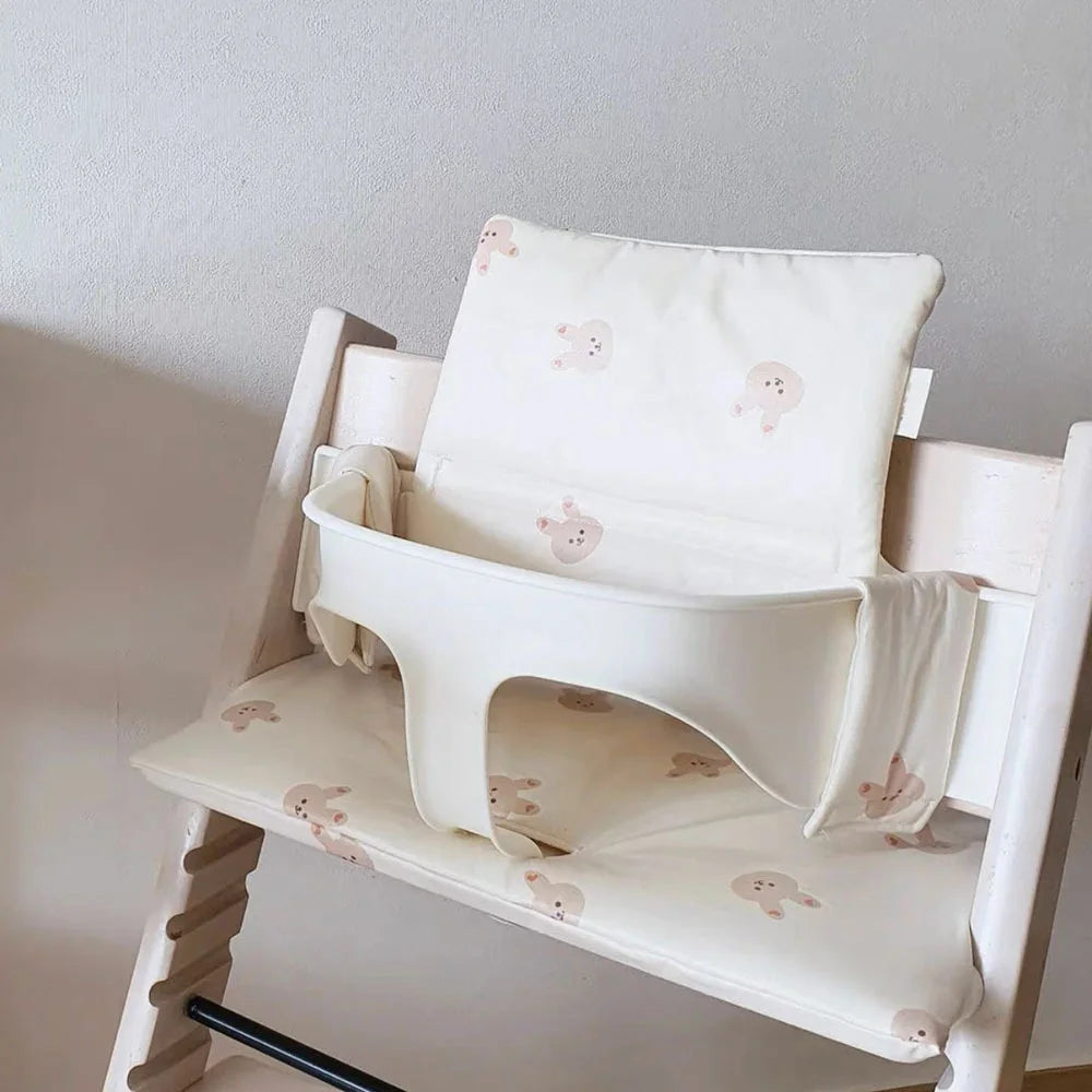 Hot Selling  Baby Back Cushion Seat Cushion Baby Eating Anti-slip Chair Stokke Tripp Trapp Cushion High Chair Seat Pad