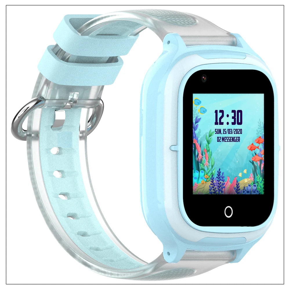 Wonlex 2024 Video Call Gps Smart Watch Phone 4G Wifi IP67 Waterproof Kids Smartwatch